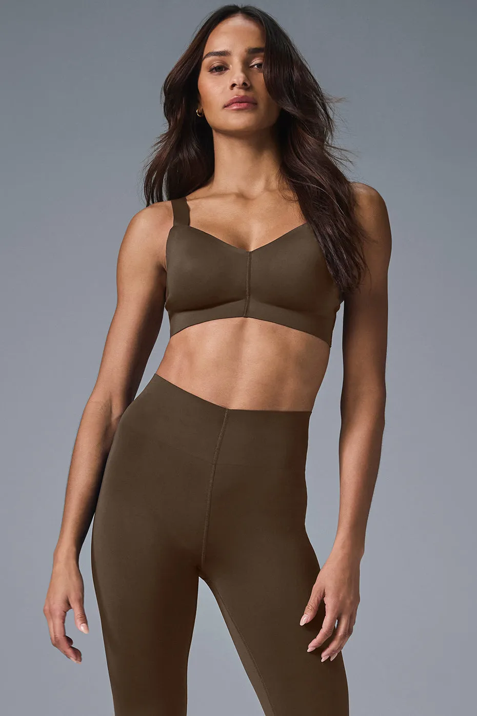 Airlift Strength Bra - Espresso sold by Alo Yoga product image thumbnail 4