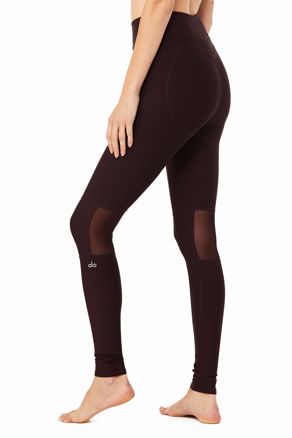 High-Waist Embody Legging - Oxblood sold by Alo Yoga product image thumbnail 3