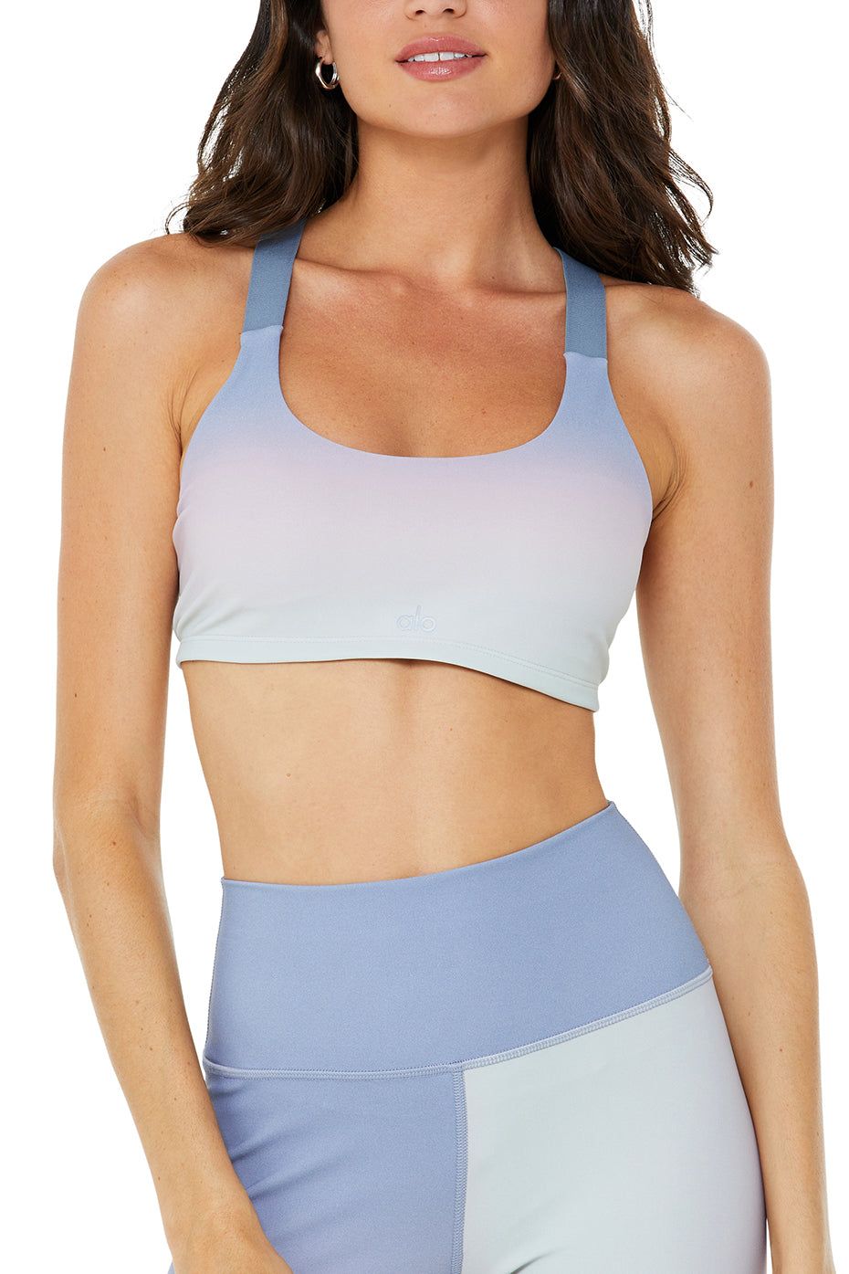 Vapor High-Waist Gradient Dusk Legging - Sunrise Sky sold by Alo Yoga product image thumbnail 4