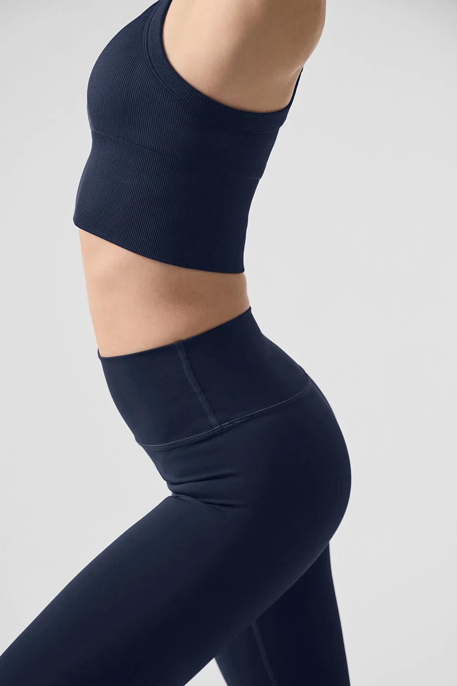 High-Waist Airlift Legging - Navy sold by Alo Yoga product image thumbnail 4