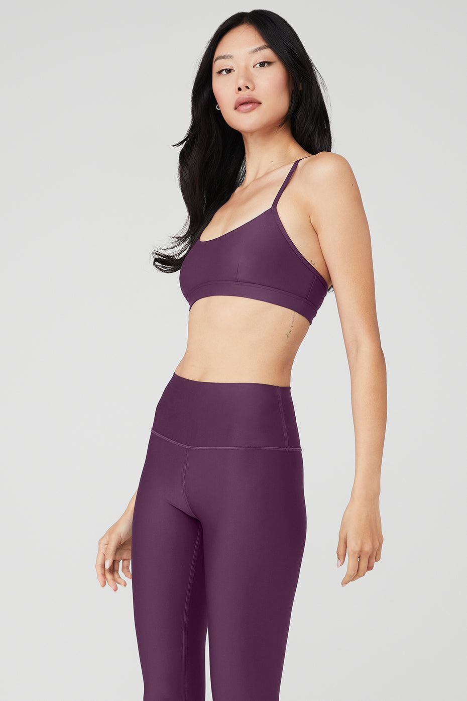 Airlift Intrigue Bra - Dark Plum sold by Alo Yoga product image thumbnail 3