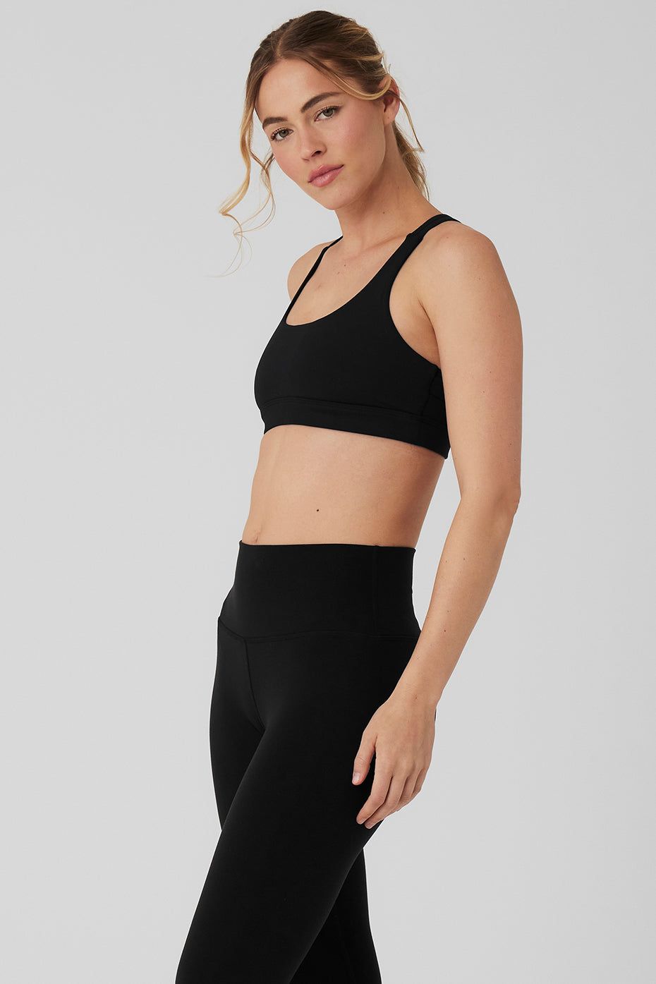 Airbrush Suspension Bra - Black sold by Alo Yoga product image thumbnail 3