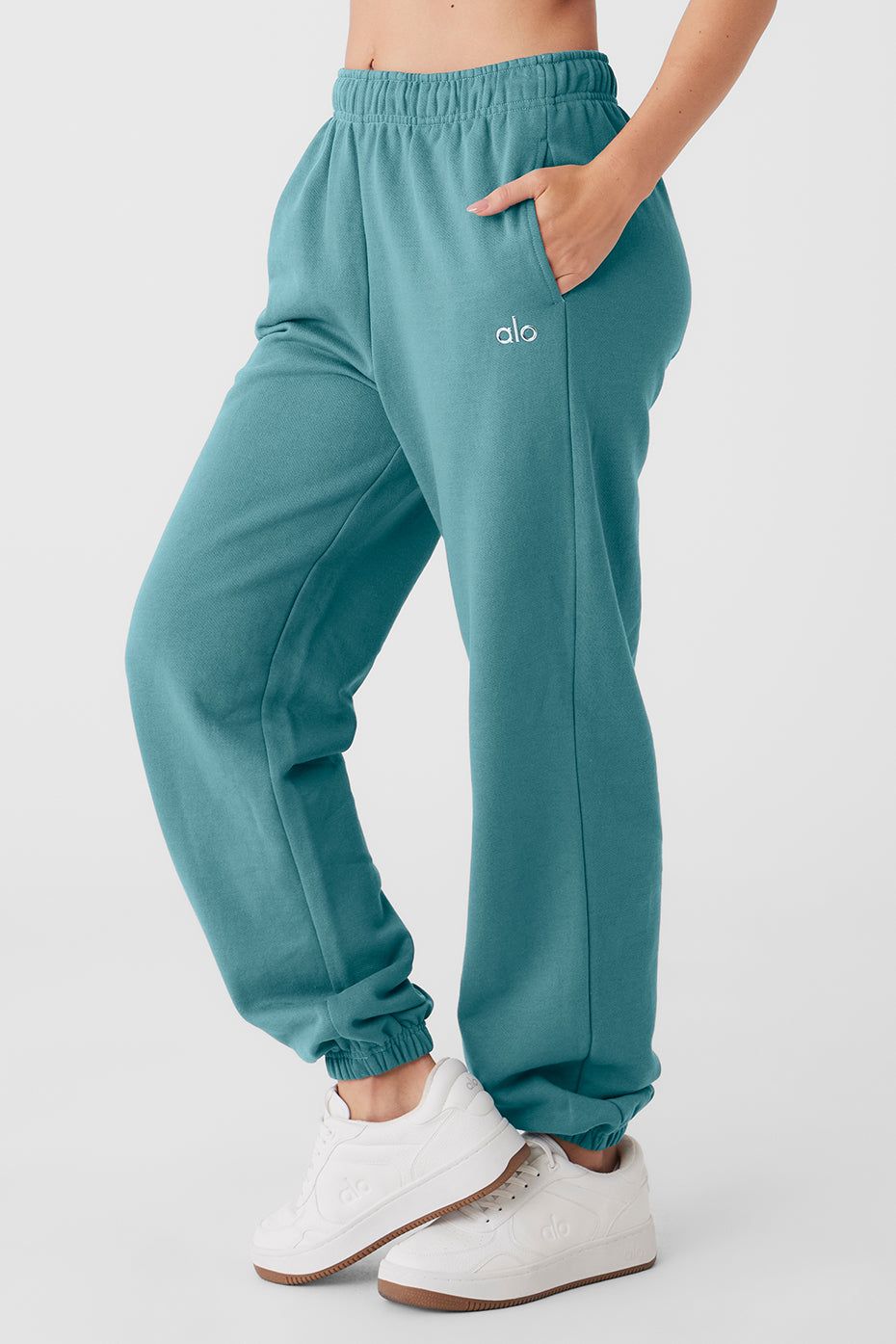 Accolade Sweatpant - Teal Agate sold by Alo Yoga product image thumbnail 3