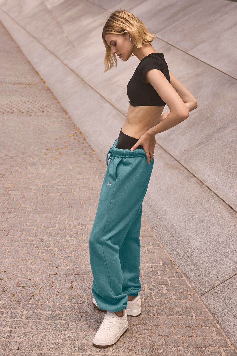 Accolade Sweatpant - Teal Agate sold by Alo Yoga product image thumbnail 5
