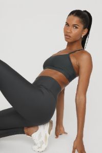 Airlift Intrigue Bra - Anthracite Stone sold by Alo Yoga