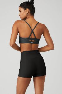 Airlift Intrigue Bra - Anthracite Stone sold by Alo Yoga