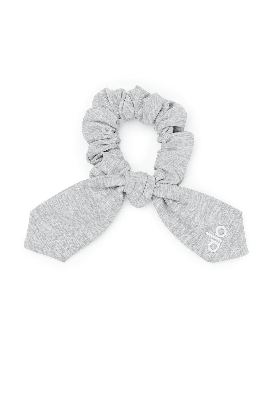 Alosoft Rhythm Scrunchie - Athletic Heather Grey sold by Alo Yoga
