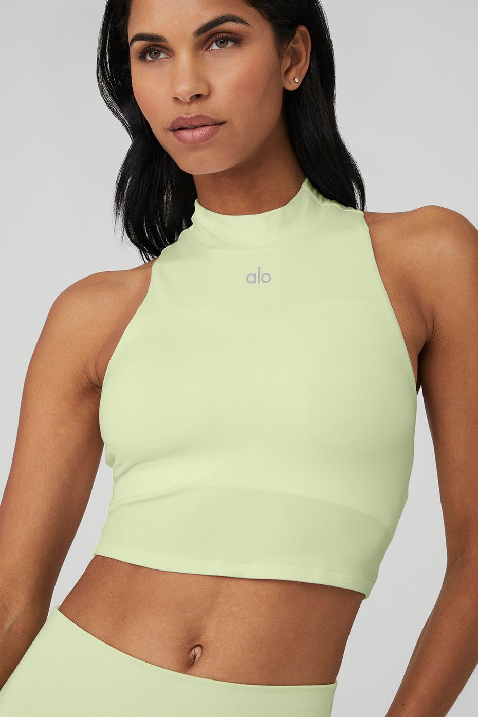 Alosoft Top That Bra Tank - Iced Green Tea sold by Alo Yoga product image thumbnail 4