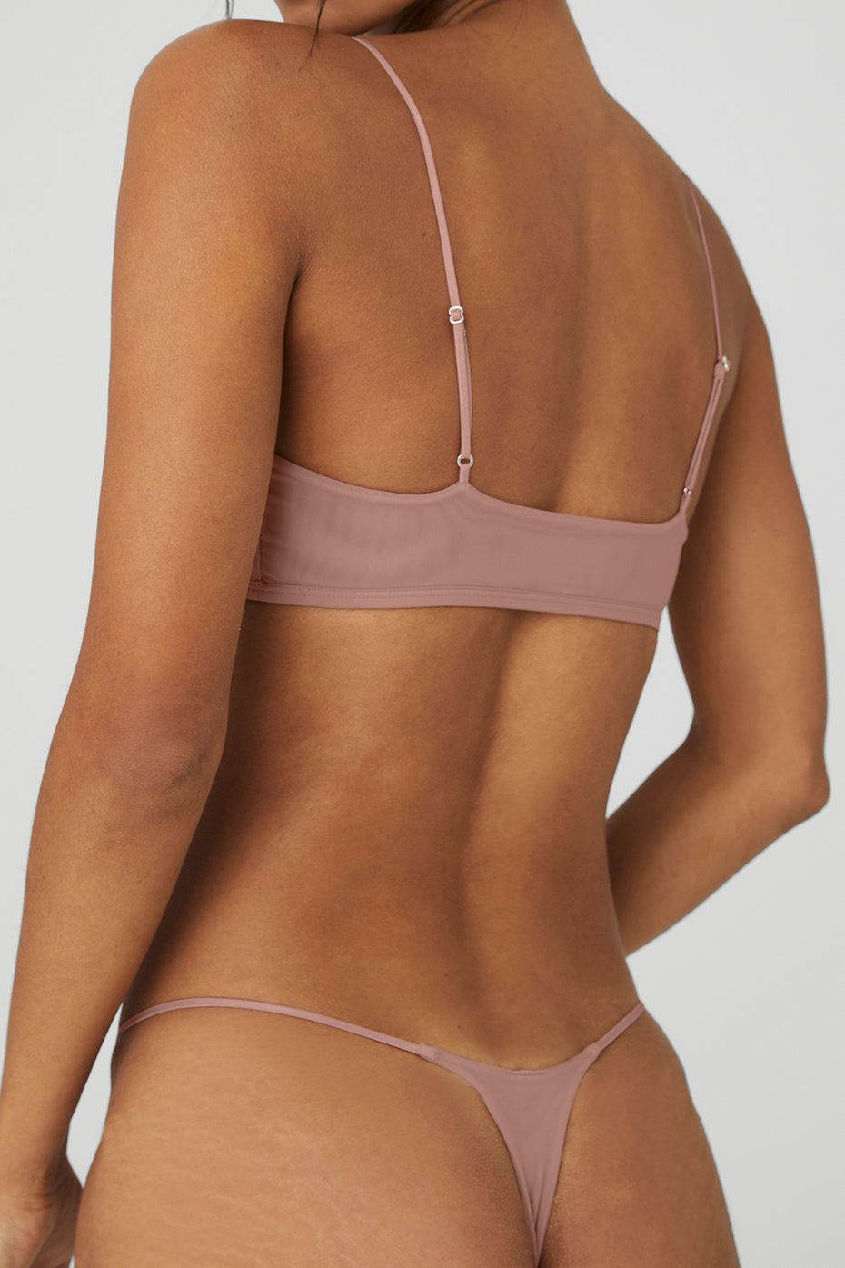 Airmesh Venus Bralette & Airmesh Venus Thong Set - Smoky Quartz sold by Alo Yoga product image thumbnail 4