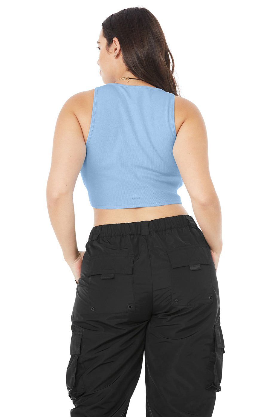 Ribbed Vibe Tank - Blue Skies sold by Alo Yoga product image thumbnail 6