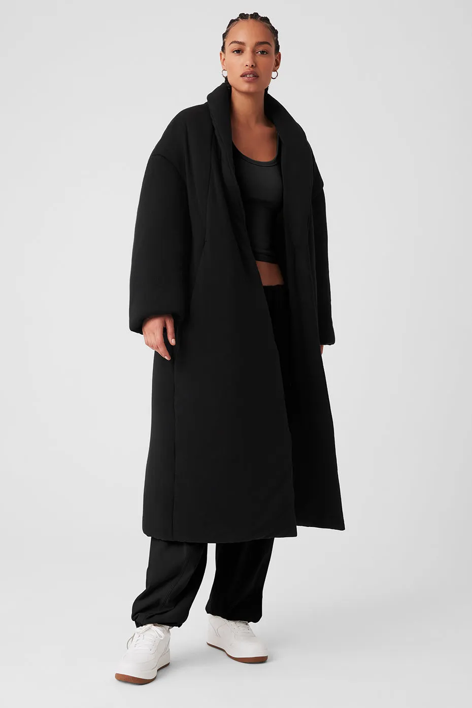 Quilted Perfection Puffer - Black sold by Alo Yoga