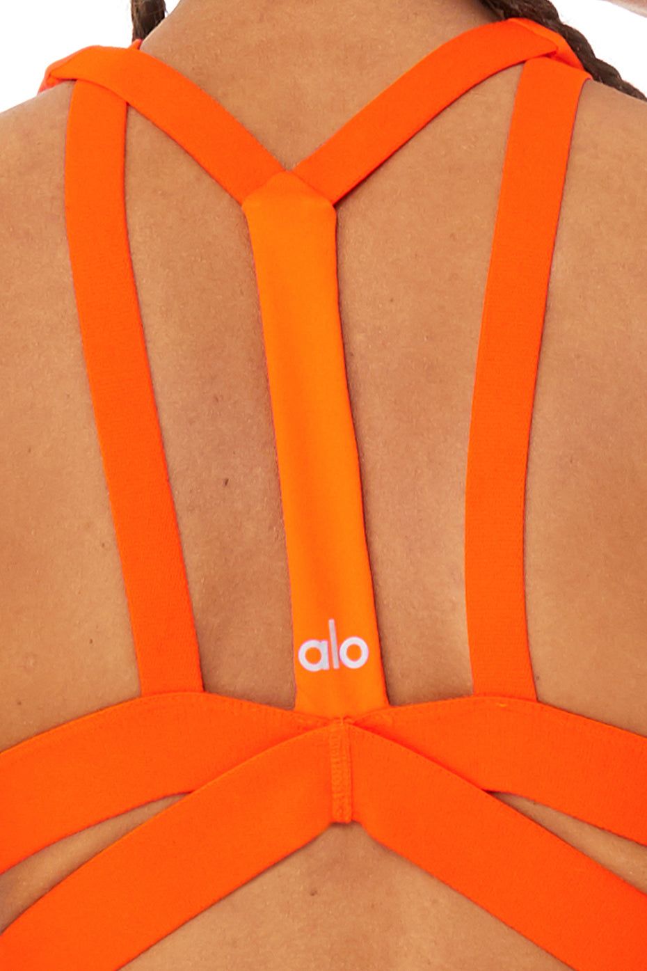 Nadi Bra - Bright Tangerine sold by Alo Yoga product image thumbnail 4