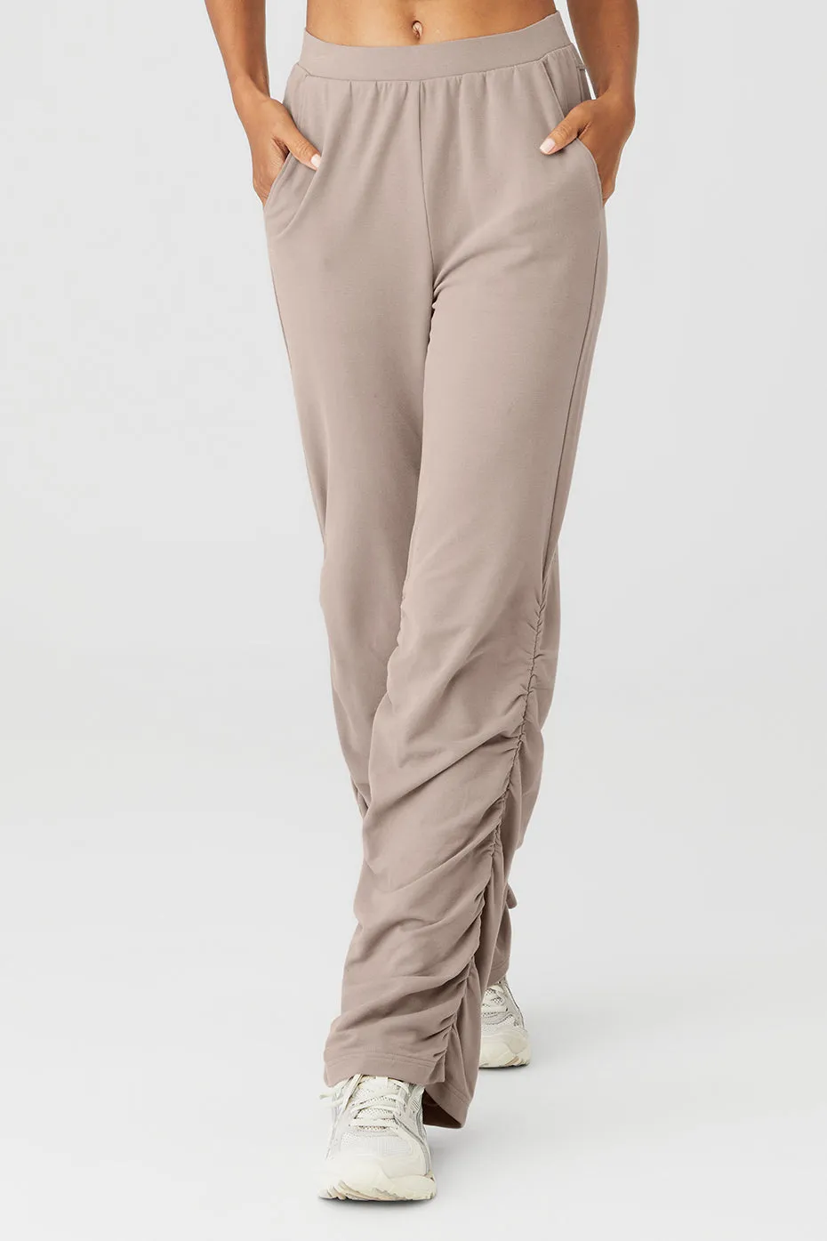 Ruched Soft Sculpt Pant - Taupe sold by Alo Yoga product image thumbnail 2