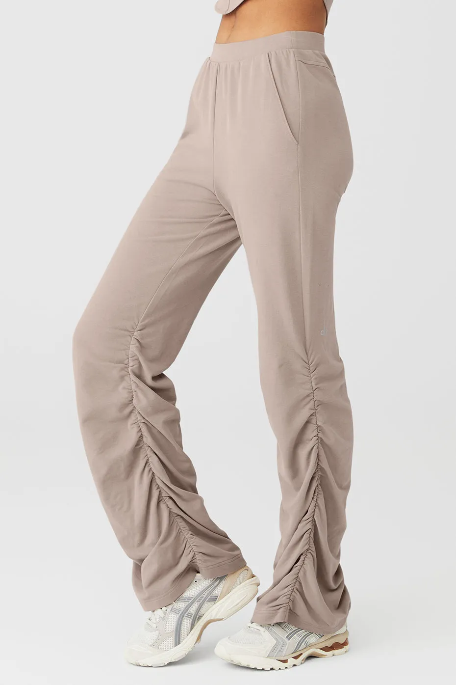 Ruched Soft Sculpt Pant - Taupe sold by Alo Yoga product image thumbnail 4