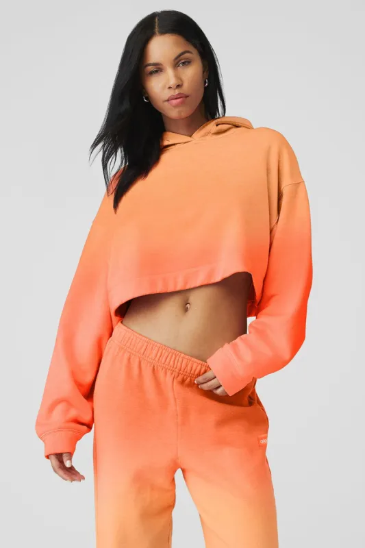 Ombre Bae Hoodie - Summer Sunset sold by Alo Yoga