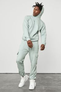 Highline Cargo Sweatpant - Chalk Blue sold by Alo Yoga