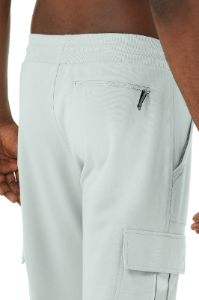 Highline Cargo Sweatpant - Chalk Blue sold by Alo Yoga