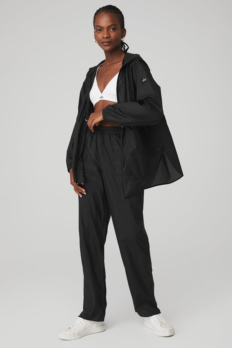 Cloud Nine Jacket & Cloud Nine Pant Set - Black sold by Alo Yoga product image thumbnail 3