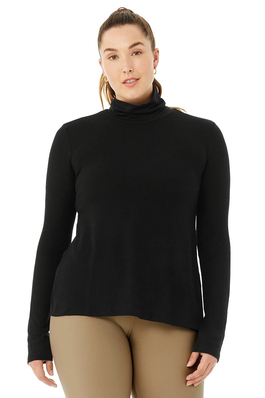 Embrace Long Sleeve - Black sold by Alo Yoga product image thumbnail 7