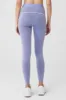 Airlift High-Waist Suit Up Legging - Lilac Blue/White sold by Alo Yoga