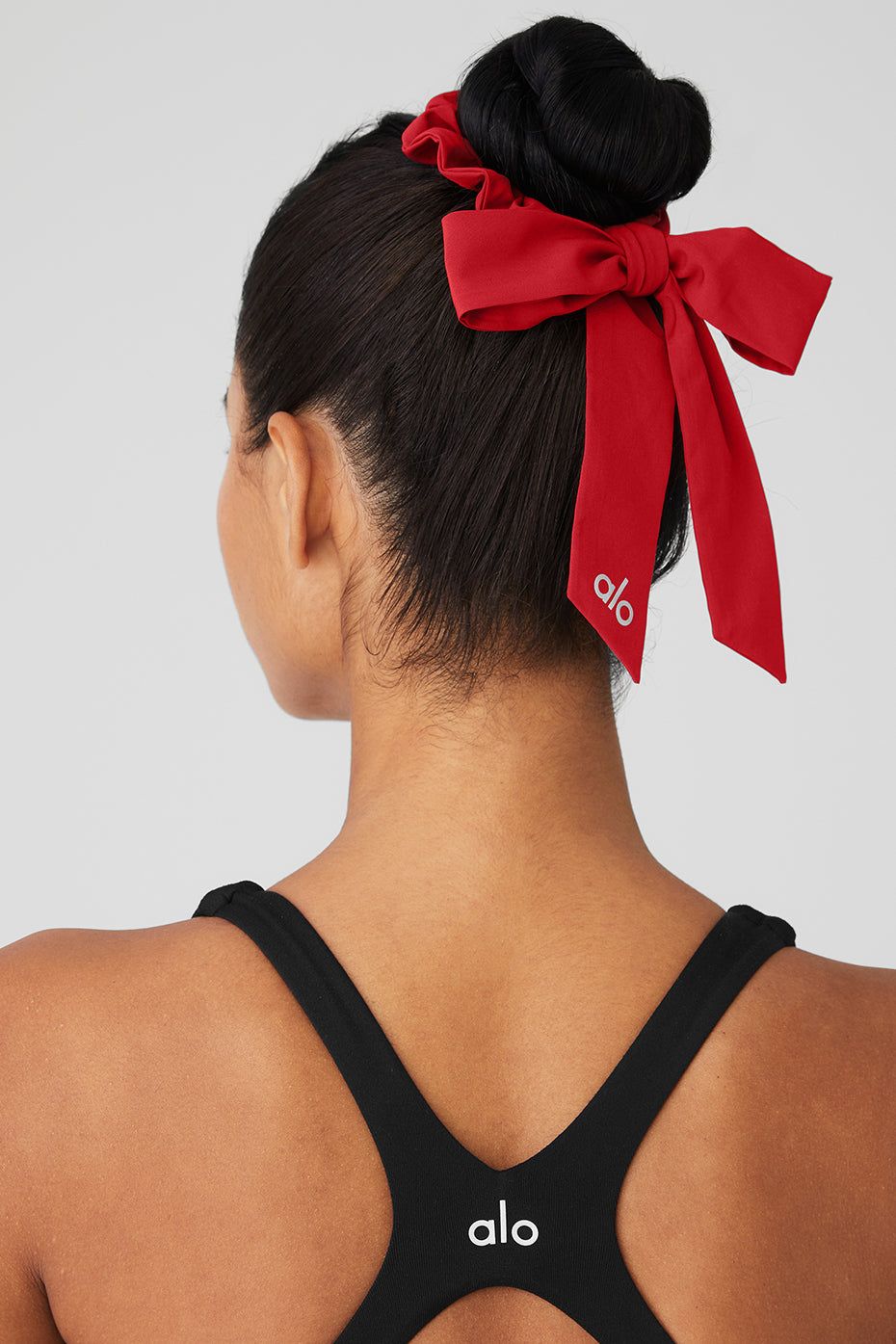 Love Knots Tie Scrunchie - Classic Red | Parallel