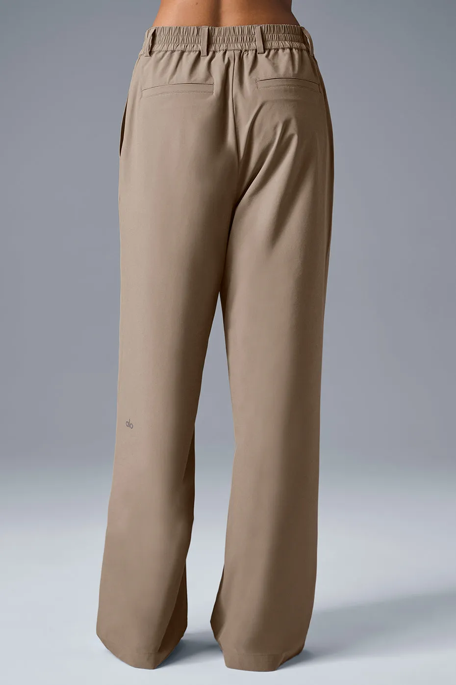 High-Waist Pursuit Trouser (Regular) - Gravel sold by Alo Yoga product image thumbnail 3