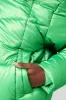 Pearlized Pristine Puffer - Green Glow/Black sold by Alo Yoga