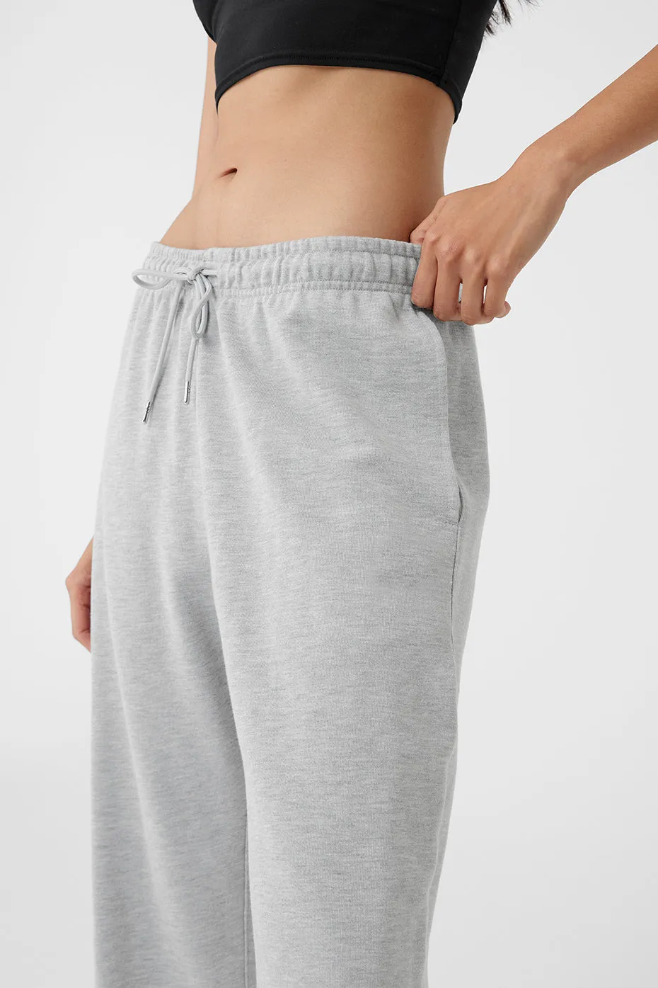 Chill Sweatpant - Athletic Heather Grey sold by Alo Yoga product image thumbnail 4