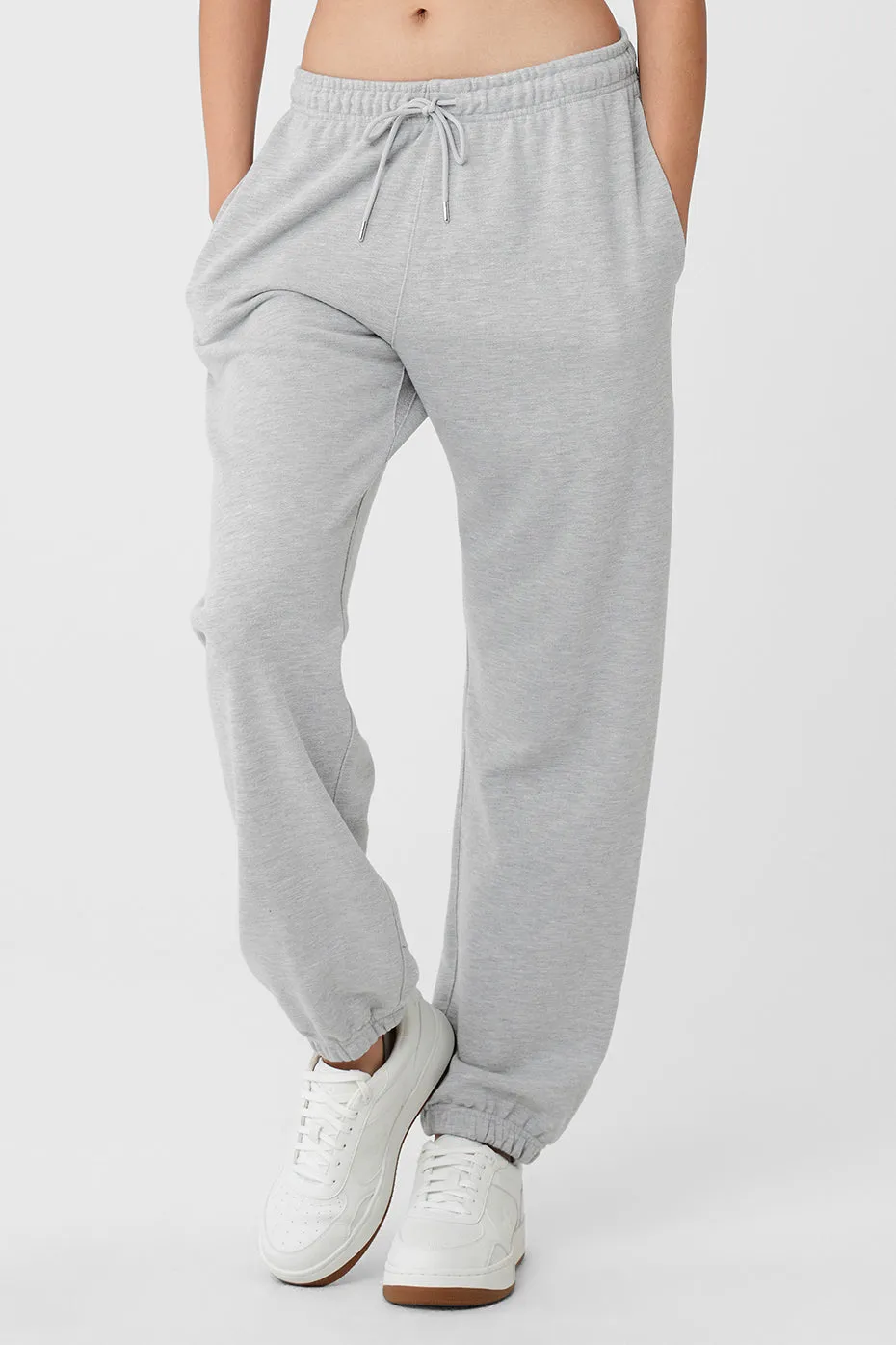 Chill Sweatpant - Athletic Heather Grey sold by Alo Yoga