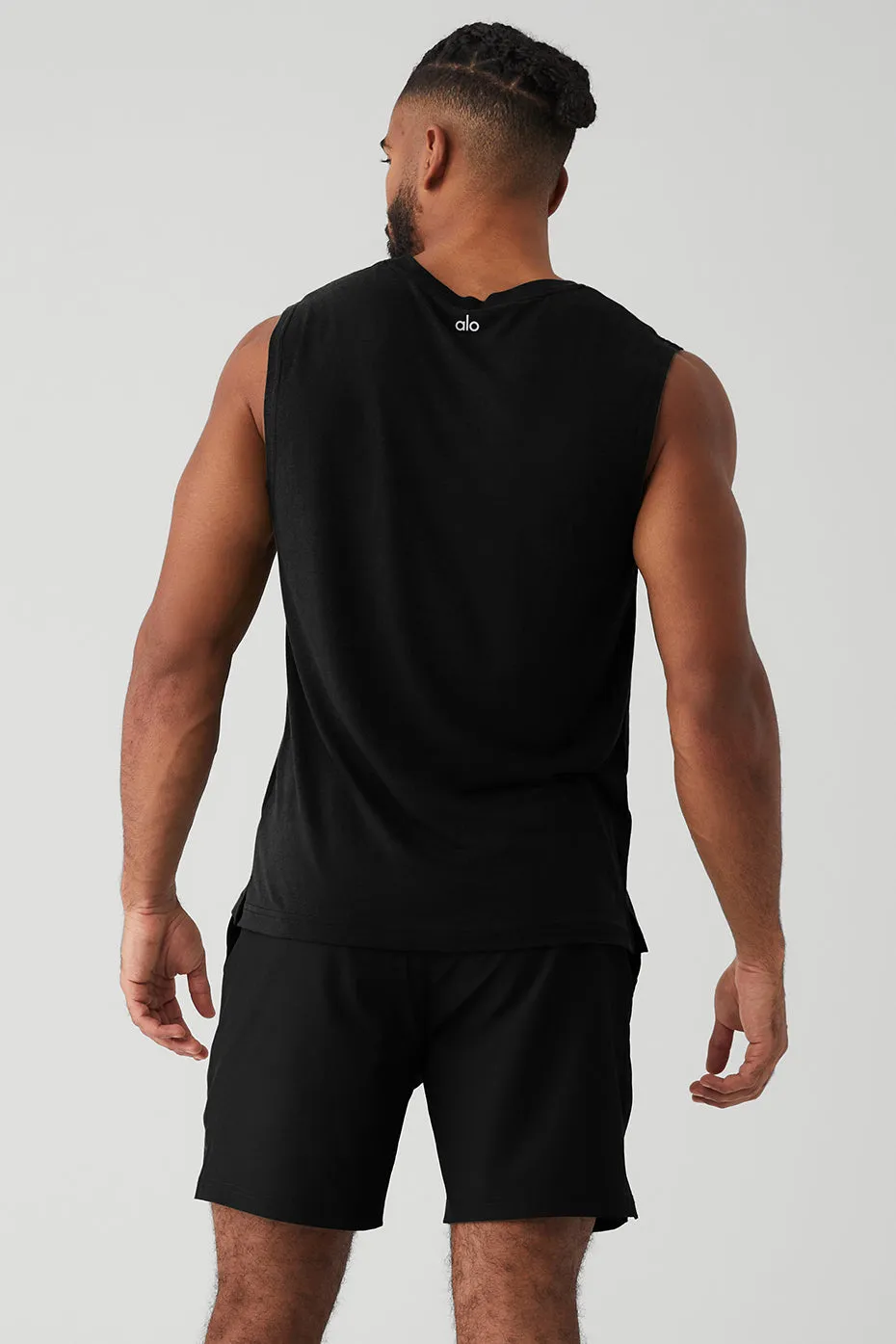 The Triumph Muscle Tank - Black sold by Alo Yoga product image thumbnail 2