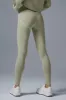 Airbrush High-Waist Heart Throb Legging - Limestone/White sold by Alo Yoga