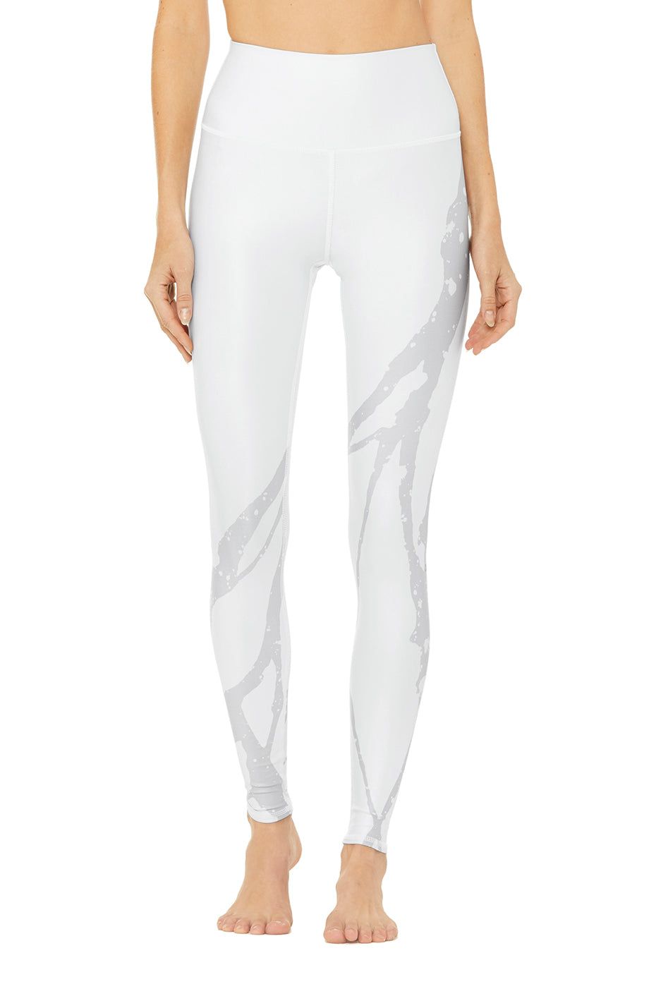 High-Waist Airlift Legging - Zuma Print - White Zuma sold by Alo Yoga