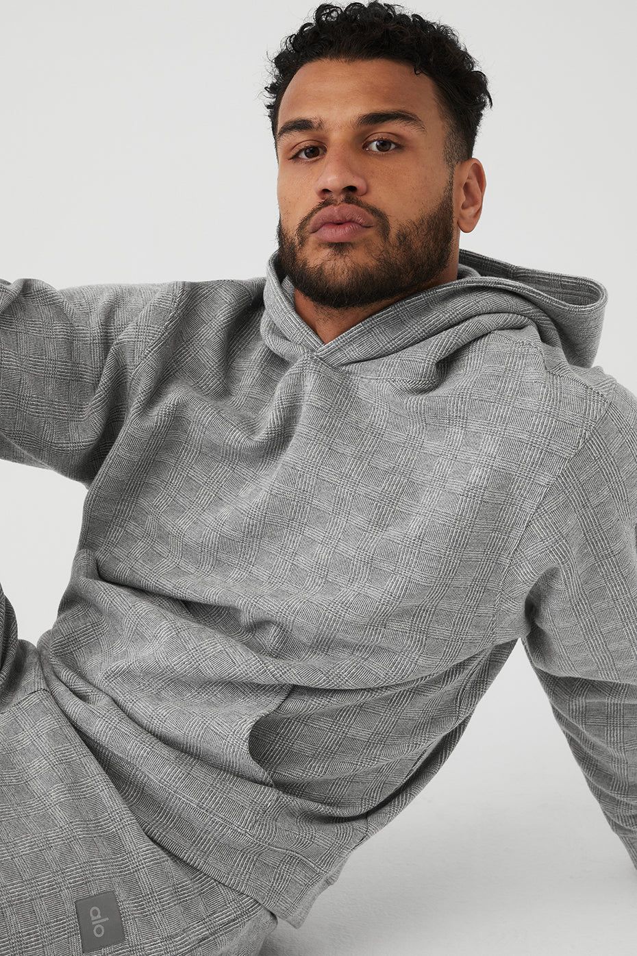 Glenplaid Colosseum Hoodie - Light Glenplaid sold by Alo Yoga product image thumbnail 4