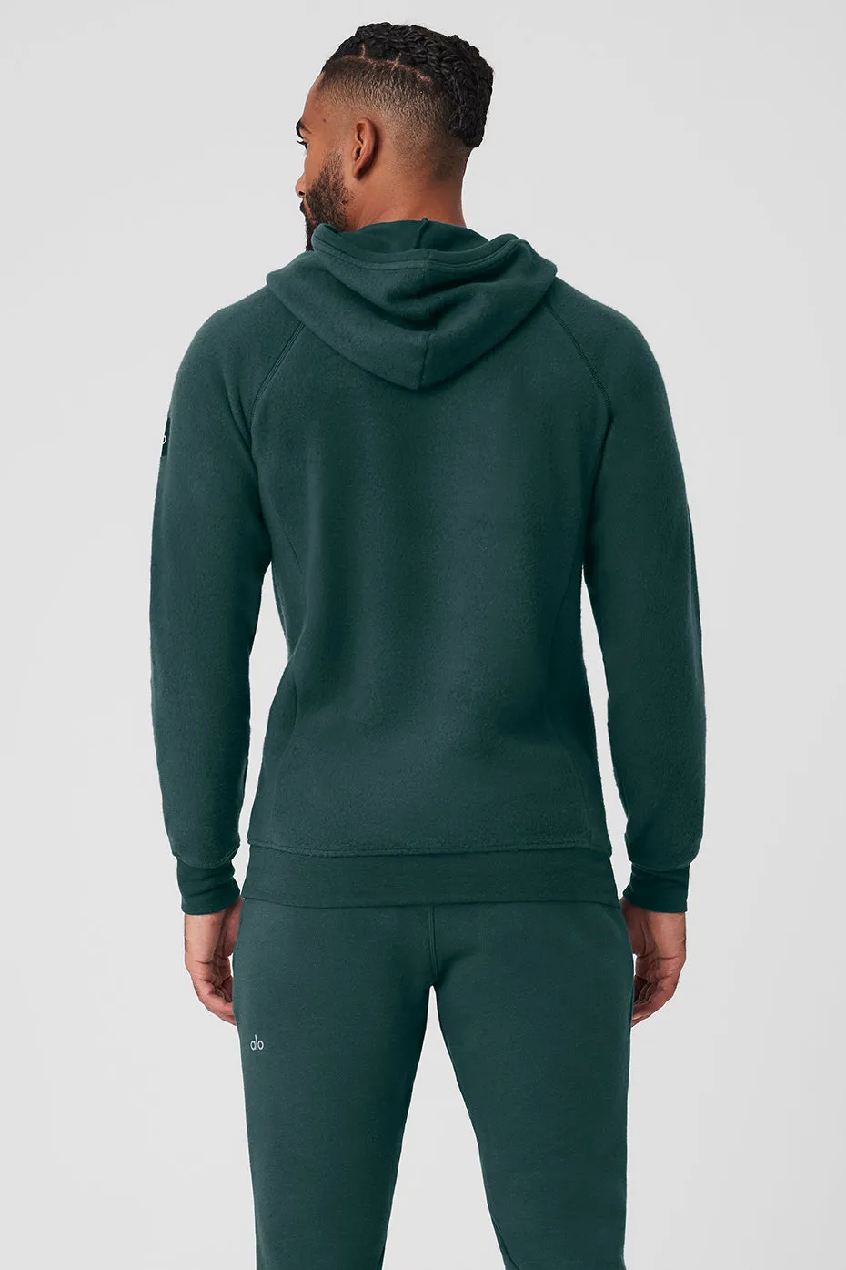 The Triumph Hoodie - Midnight Green sold by Alo Yoga product image thumbnail 2