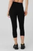 High-Waist Airbrush Capri - Black sold by Alo Yoga