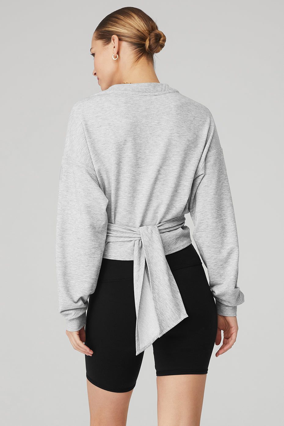 Dreamy Wrap Pullover - Athletic Heather Grey sold by Alo Yoga product image thumbnail 2