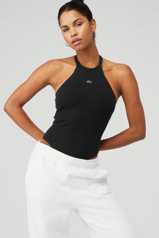 Mesh Haute Summer Long Sleeve - Black sold by Alo Yoga