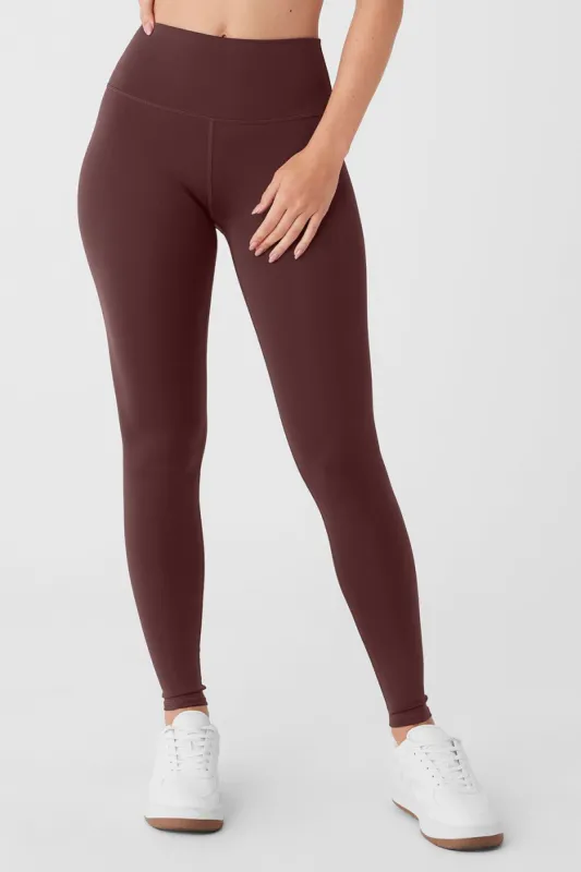 High-Waist Airlift Legging - Cherry Cola sold by Alo Yoga