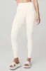 High-Waist Airbrush Legging - Ivory sold by Alo Yoga