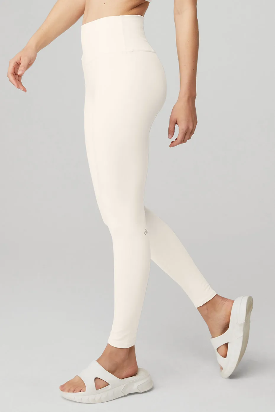 High-Waist Airbrush Legging - Ivory sold by Alo Yoga product image thumbnail 3