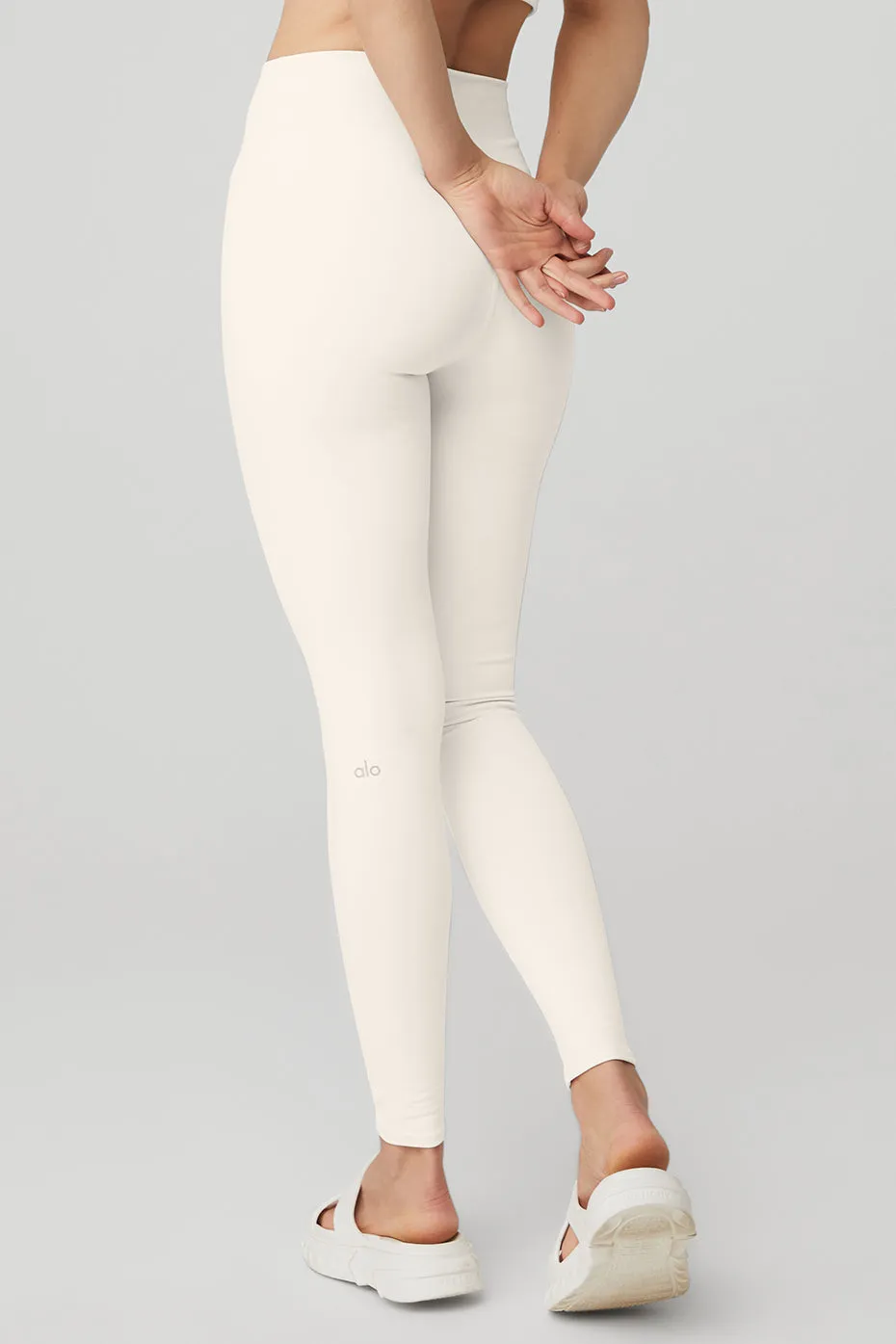 High-Waist Airbrush Legging - Ivory sold by Alo Yoga product image thumbnail 2