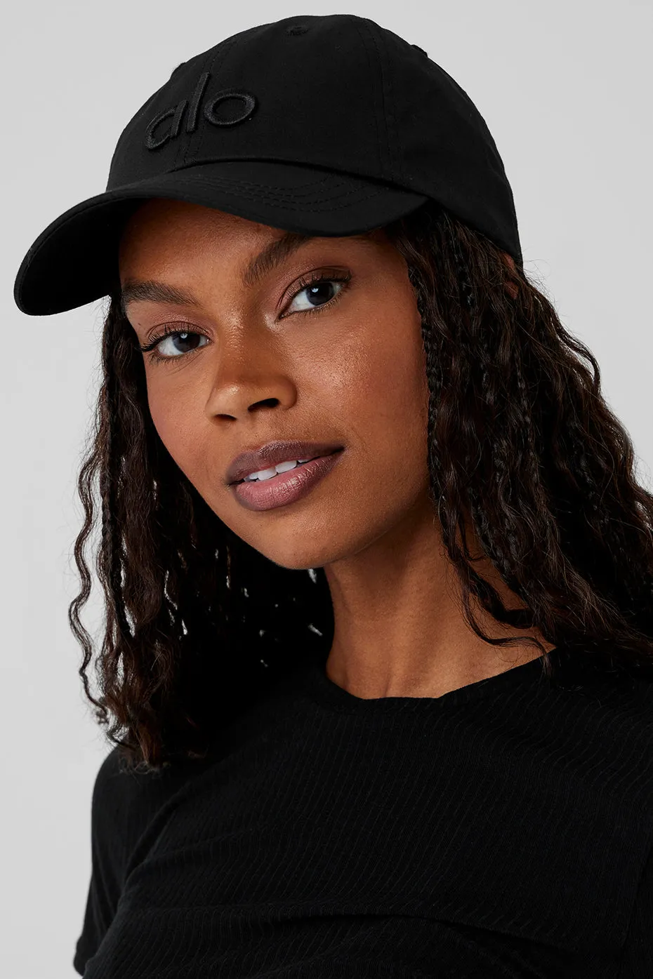 Off-Duty Cap - Black/Black sold by Alo Yoga product image thumbnail 5