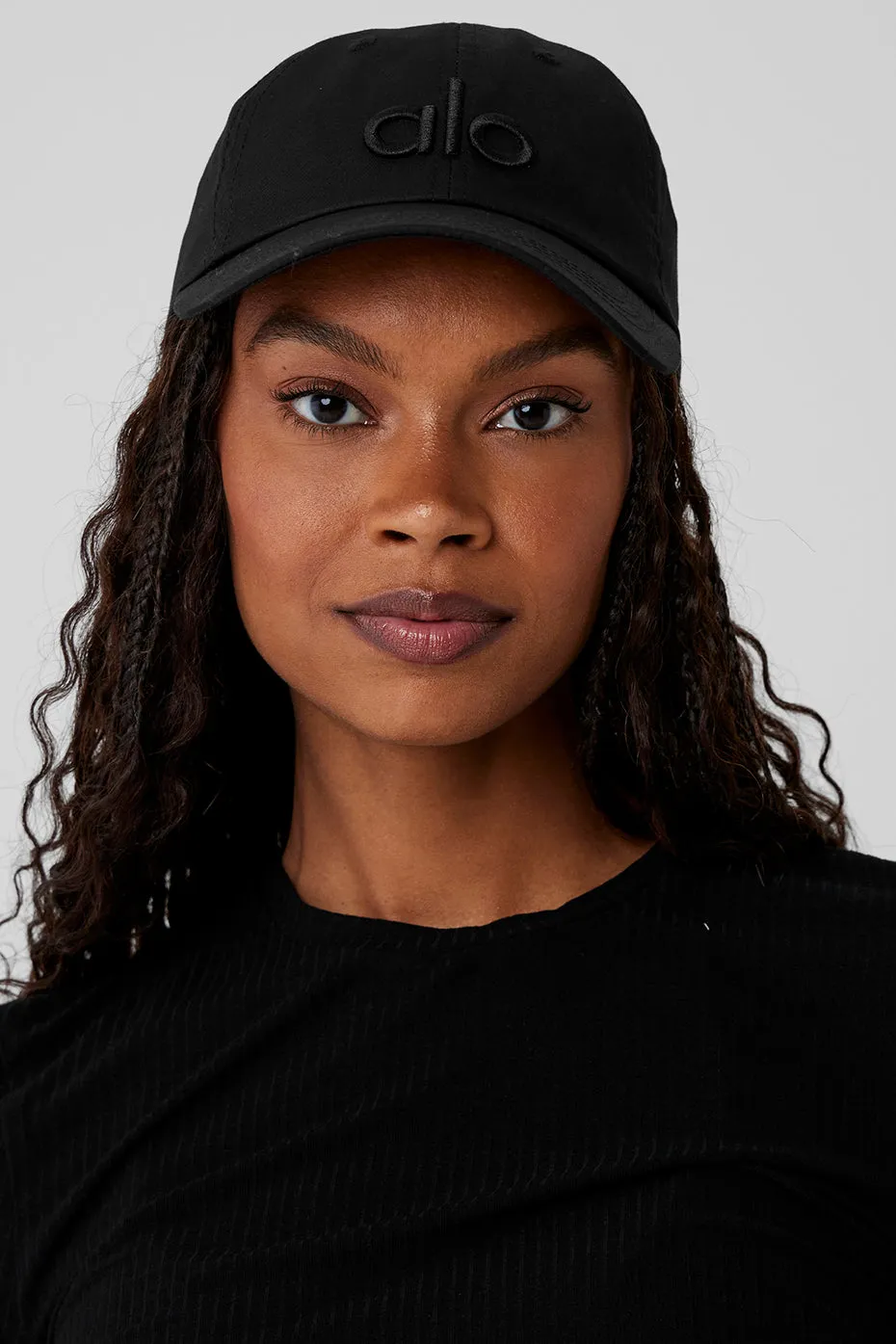 Off-Duty Cap - Black/Black sold by Alo Yoga product image thumbnail 4