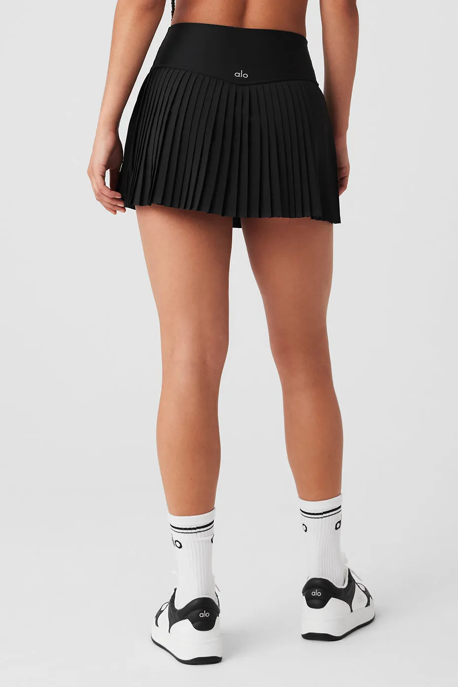 Grand Slam Tennis Skirt - Black sold by Alo Yoga product image thumbnail 2