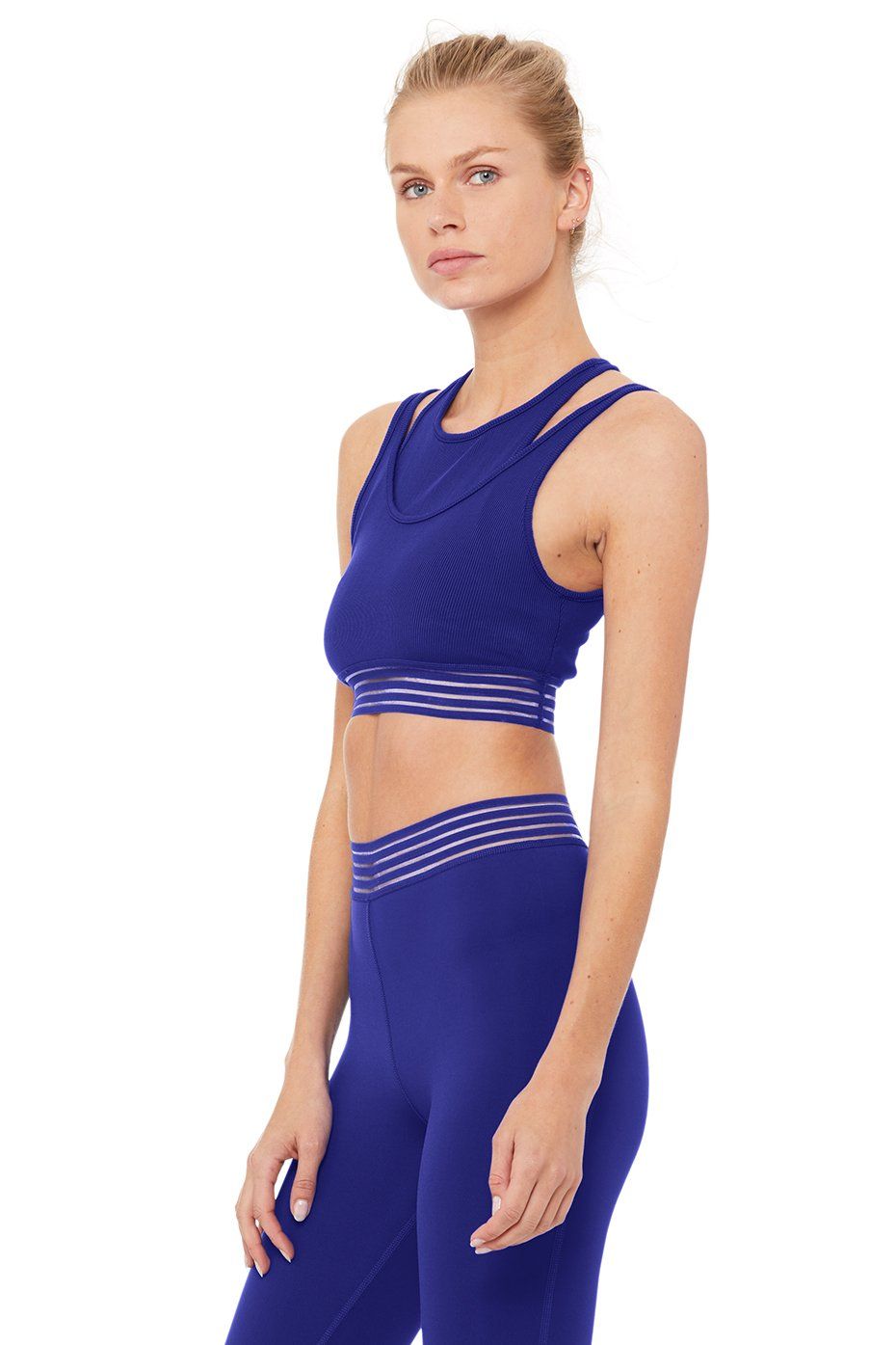 Gaze Layered Bra - Sapphire sold by Alo Yoga product image thumbnail 2