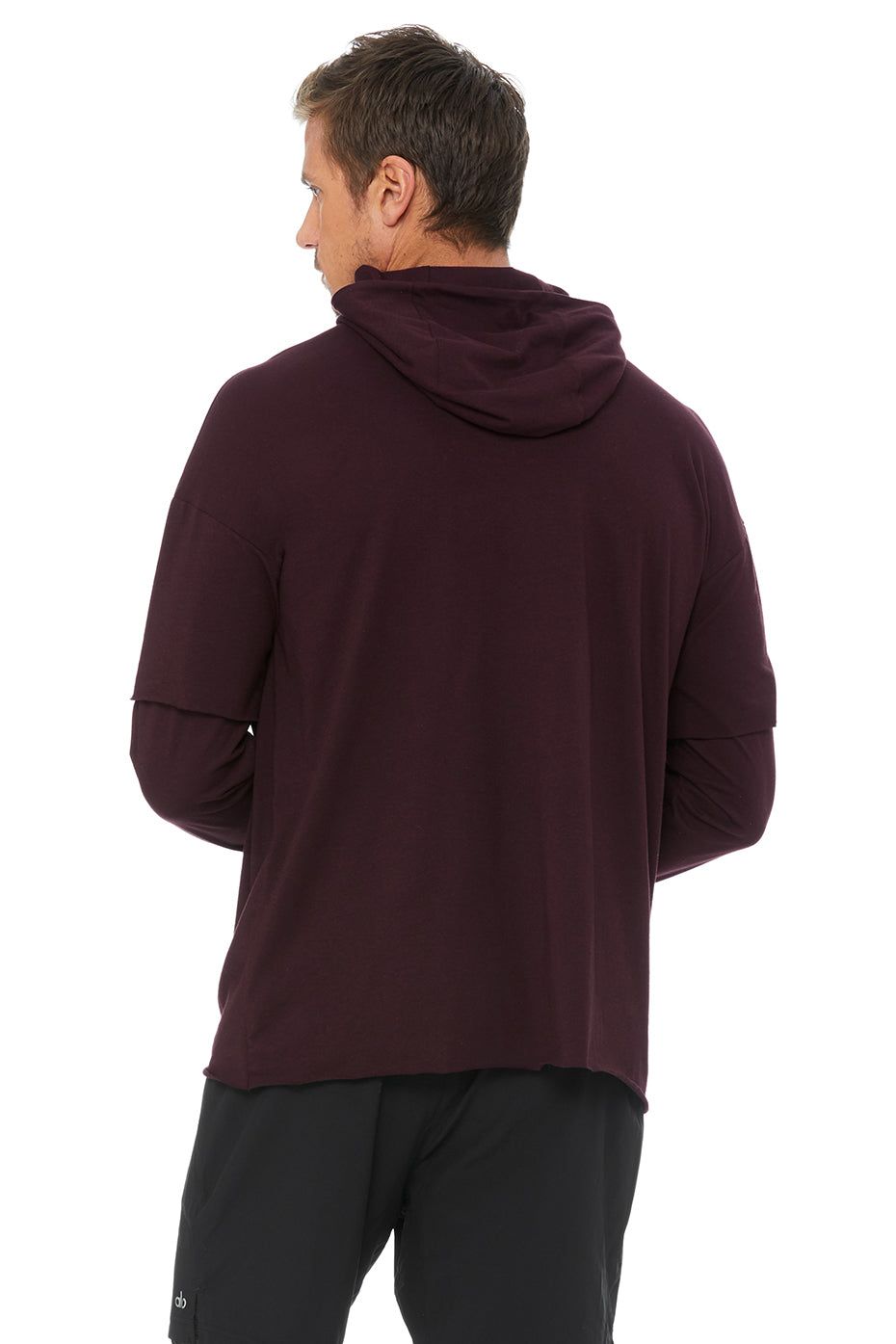 2-In-1 Pullover Hoodie - Ox Blood Triblend sold by Alo Yoga product image thumbnail 2