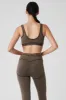 Airbrush Heart Throb Bra - Olive Tree/Black sold by Alo Yoga