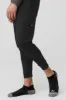 Men's Performance Tab Sock - Black/Dove Grey sold by Alo Yoga