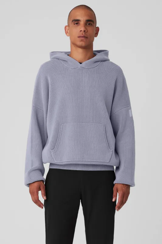 Scholar Hooded Sweater - Fog | Parallel