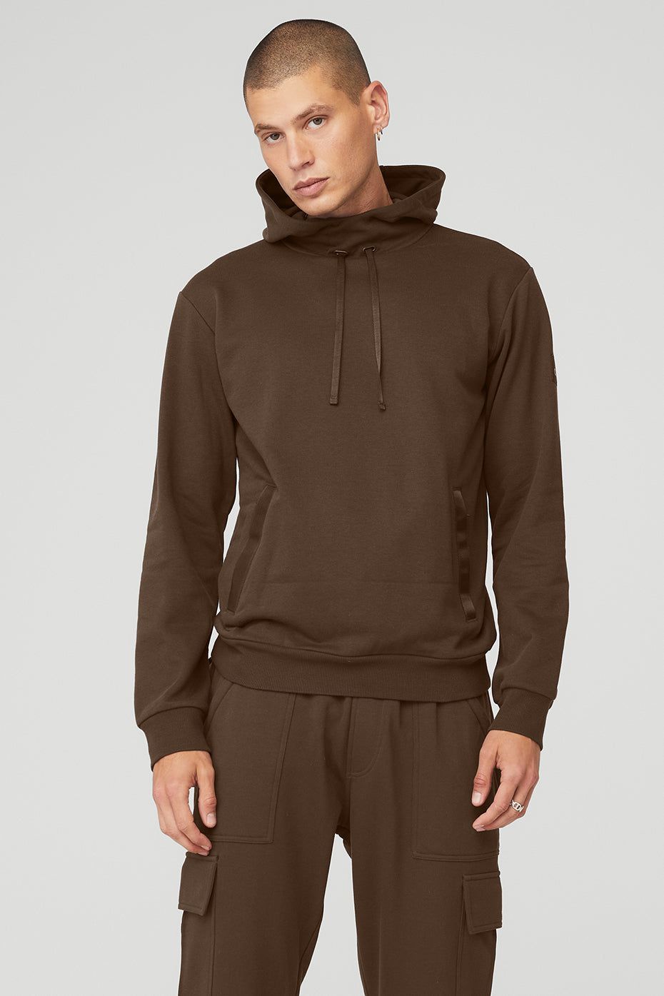 Highline Hoodie - Espresso sold by Alo Yoga